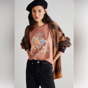 Daydreamer Brown Graphic Tee